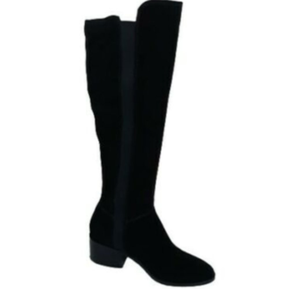 Steve Madden Womens Giselle Black Riding Boots 7 - Picture 3 of 7